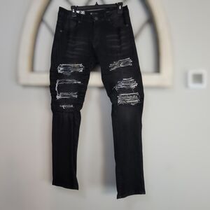 *NWT* Waimea Black Wash Denim Skinny Stretch Fit Jeans, Sz 20